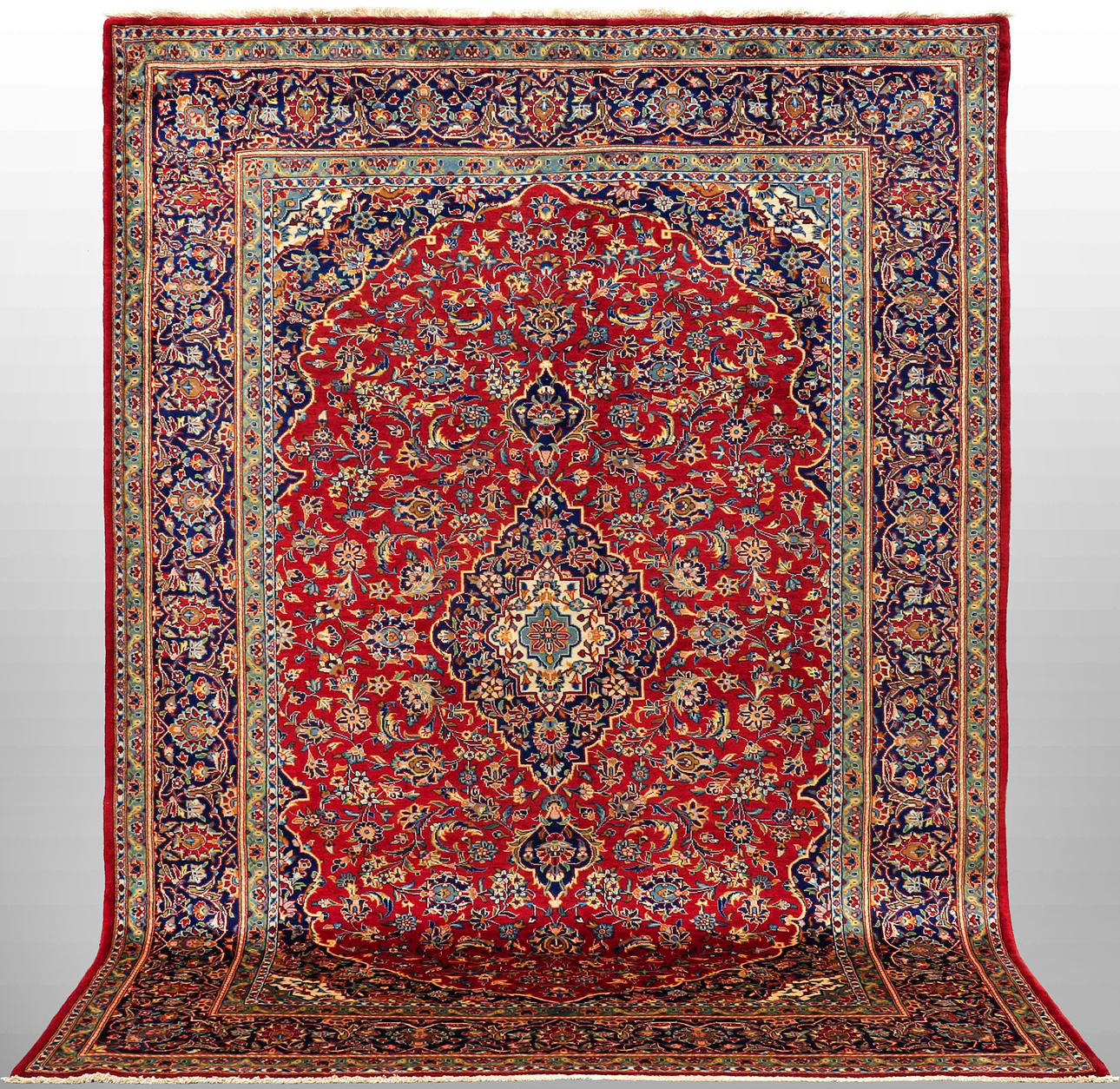 ALFOMBRA. Keshan extra fine, 311 x 208 cm.
