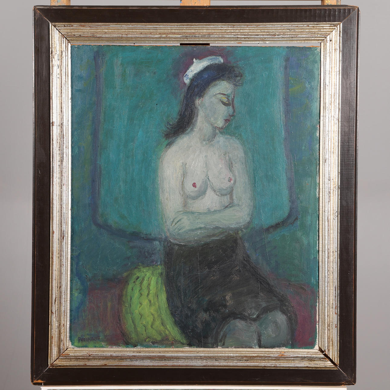PÄR LINDBLAD. OIL ON PANEL signed.