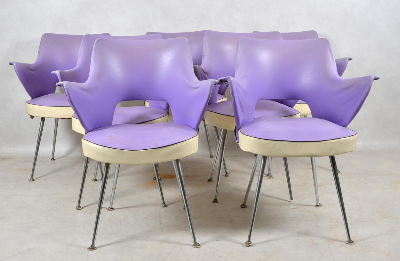 KARMSTOLAR, 7 st, 1900-talets andra hälft.