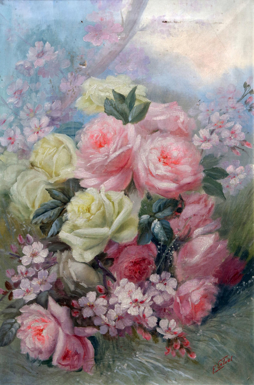 FRANCISCA SALVAT HOMS. Flowers.