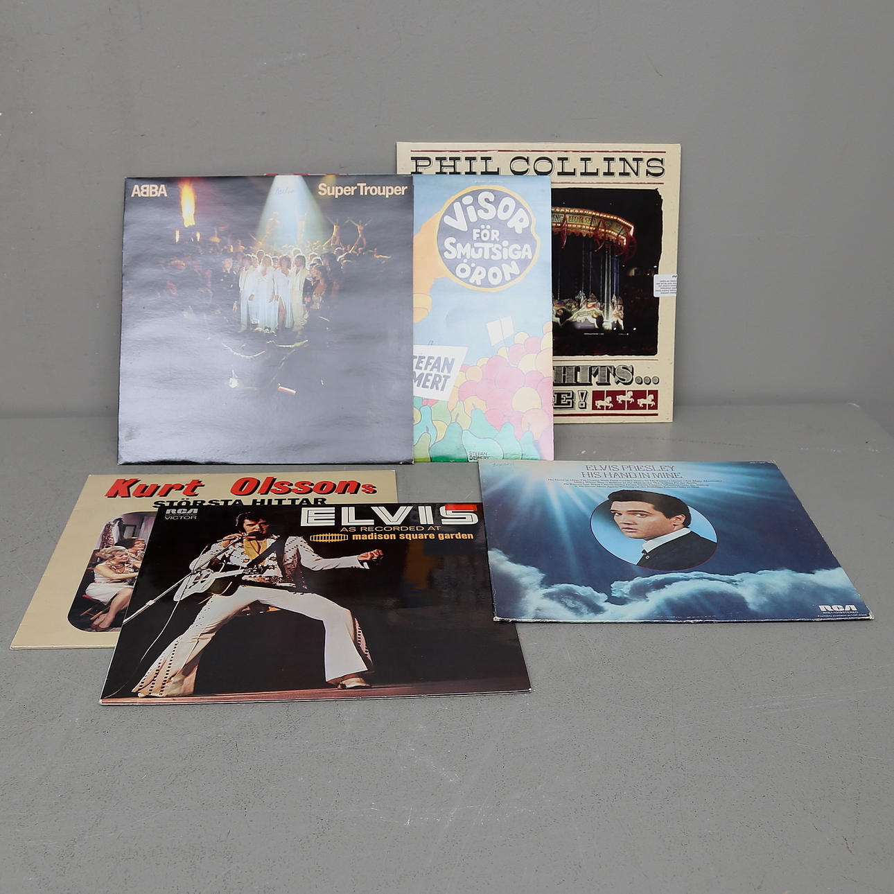 LP-SKIVOR, rock och pop.