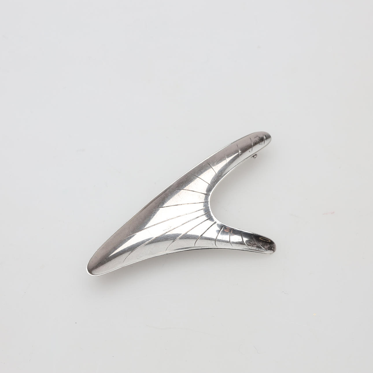 BROSCH, sterlingsilver, vikt ca 3,9 gram, Danmark, H.S.