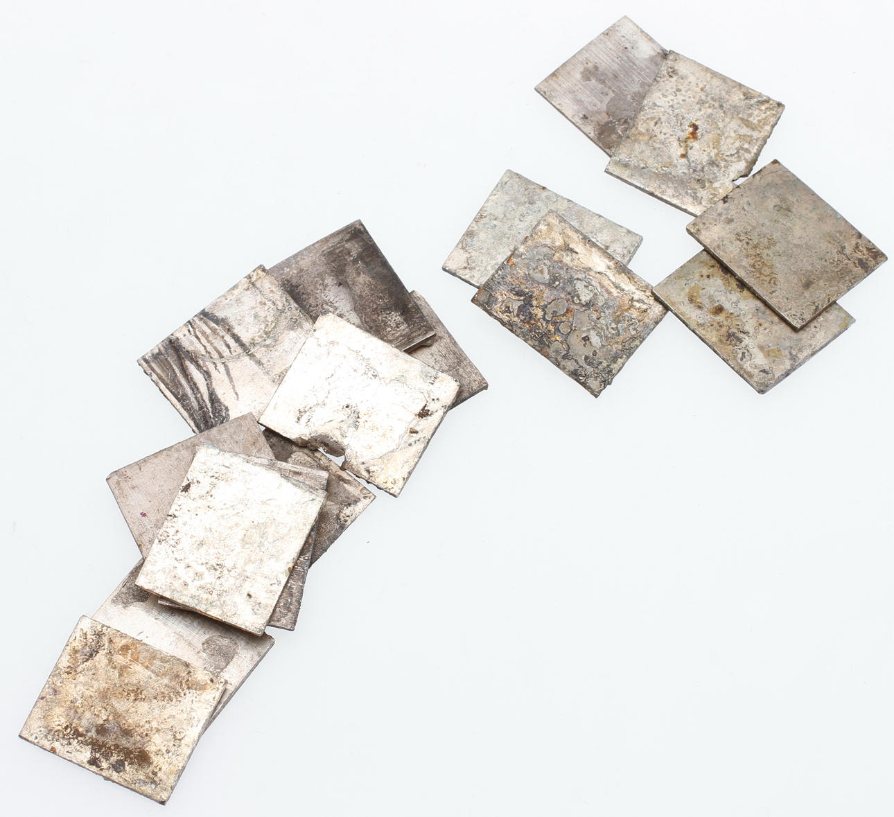 SILVERPLATTOR, vikt totalt ca 192,2 gr.