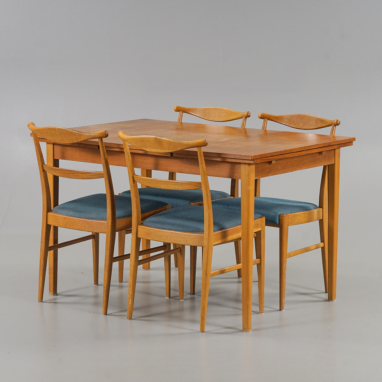 MATGRUPP Teak & ek, 1960-tal.