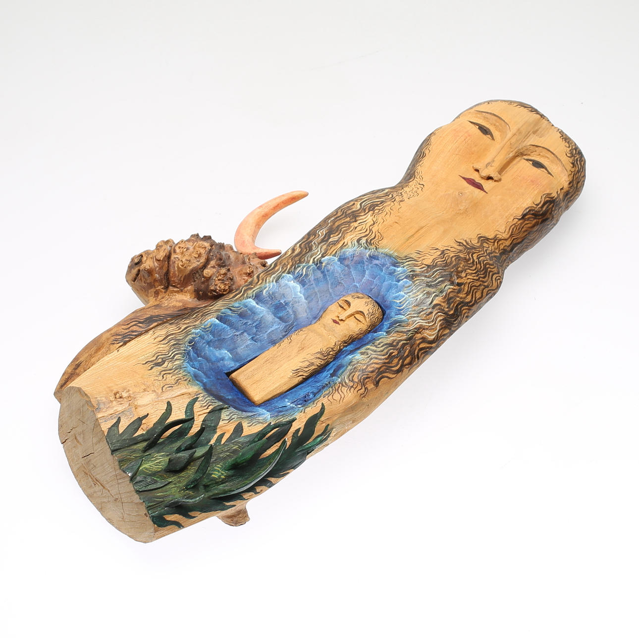 BERTIL ARKRANS. skuret trä, 2000-tal.