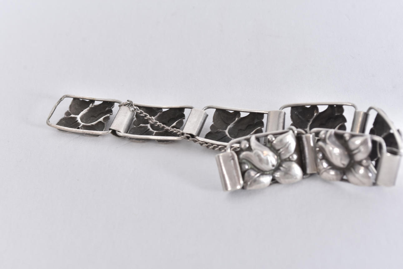 ARMBAND, silver, Alton Falköping 1985.