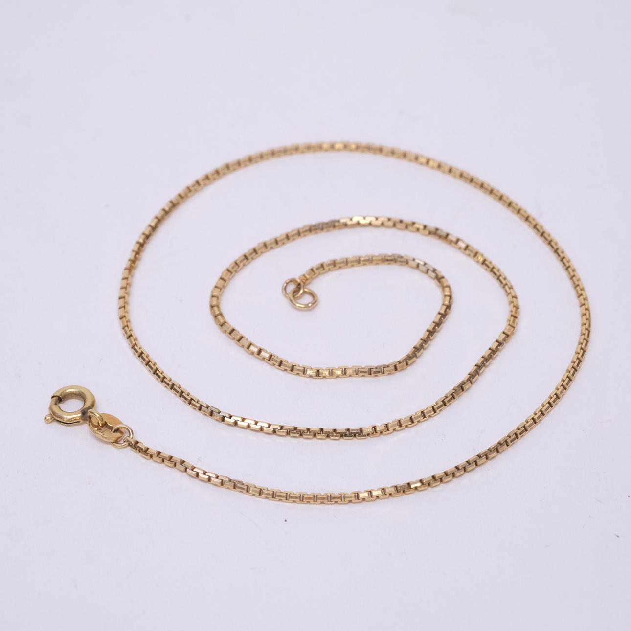 COLLIER, "VENEZIA", 18K GULD.