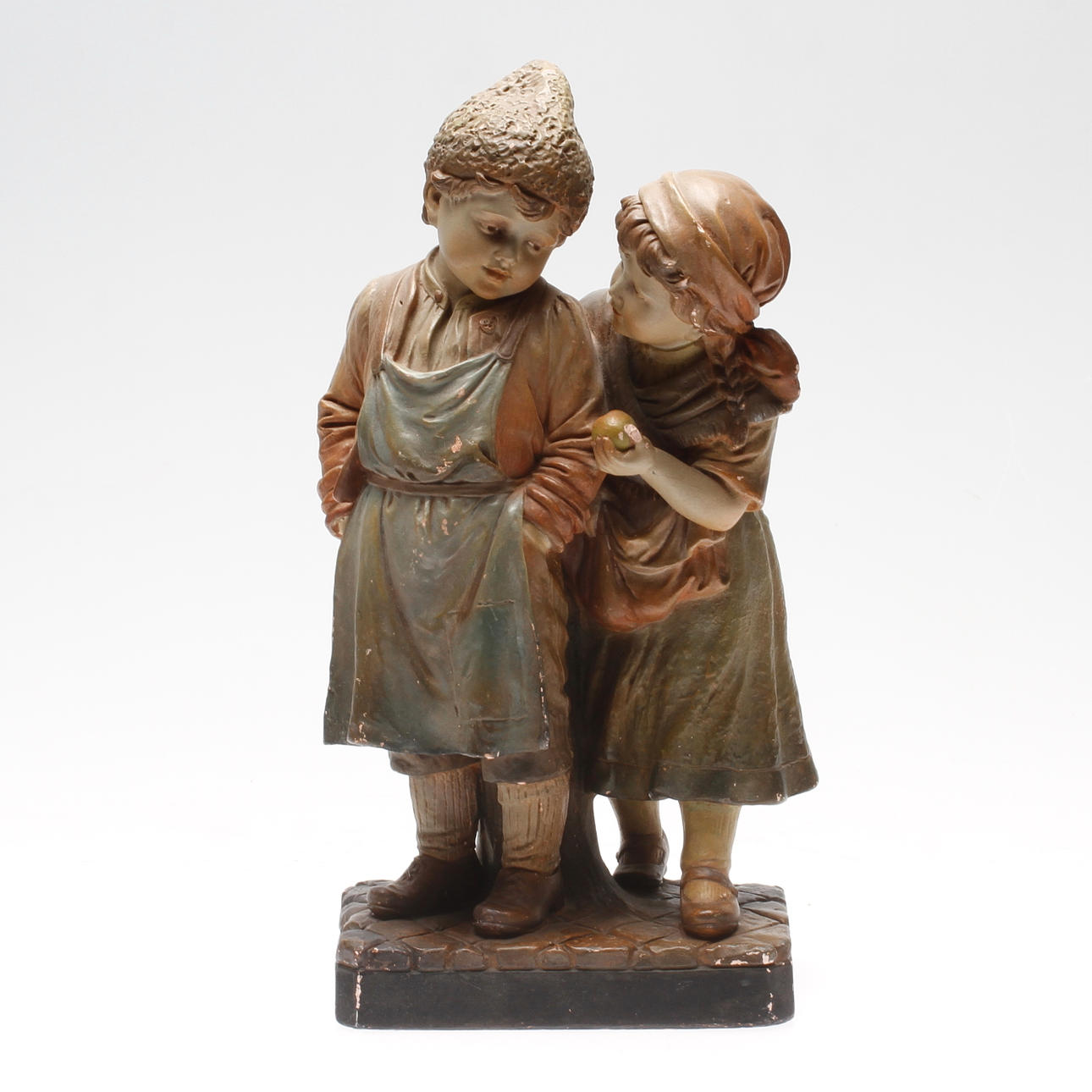 SKULPTUR, keramik, signerad Christiani, B&W Depose.