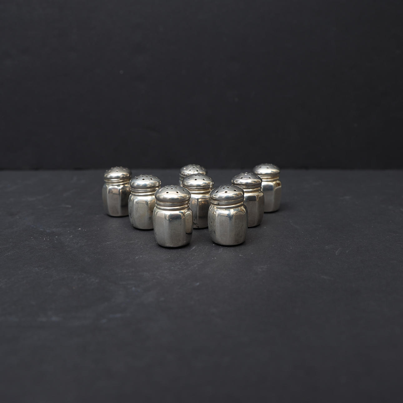 STRÖARE, 8st, sterlingsilver, stämplade.