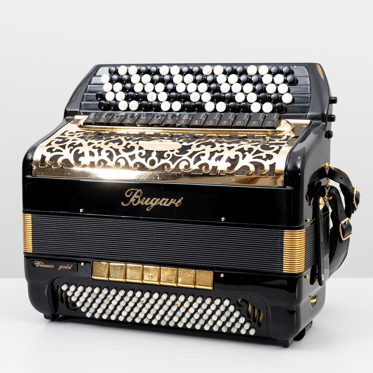 BUGARI, Classic gold, dragspel, Armando Castelfidardo, Italien ...