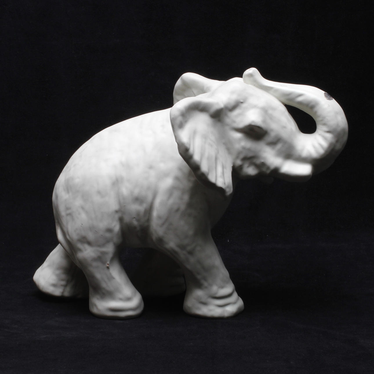 FIGURIN, keramik, "Elefant", Anna Lisa Thomson, Upsala Ekeby, etikettmärkt.