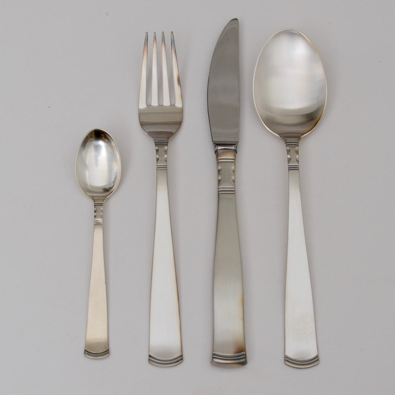 ROSENHOLM, bestick. Uppsättning silver.