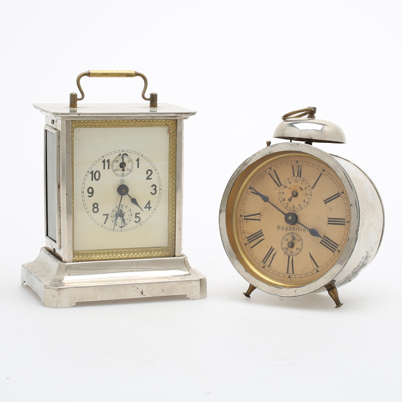 VÄCKARKLOCKOR, 2 st, bl a Junghans.