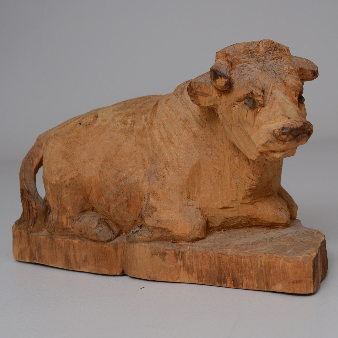 ERIK REIMHULT. Skulptur, okse.