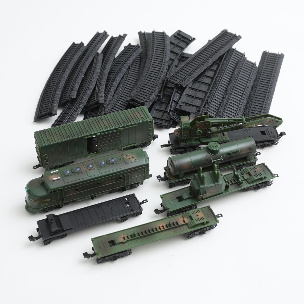 TRAIN SET, plastic, Smart Toys, China, 1999/2000.