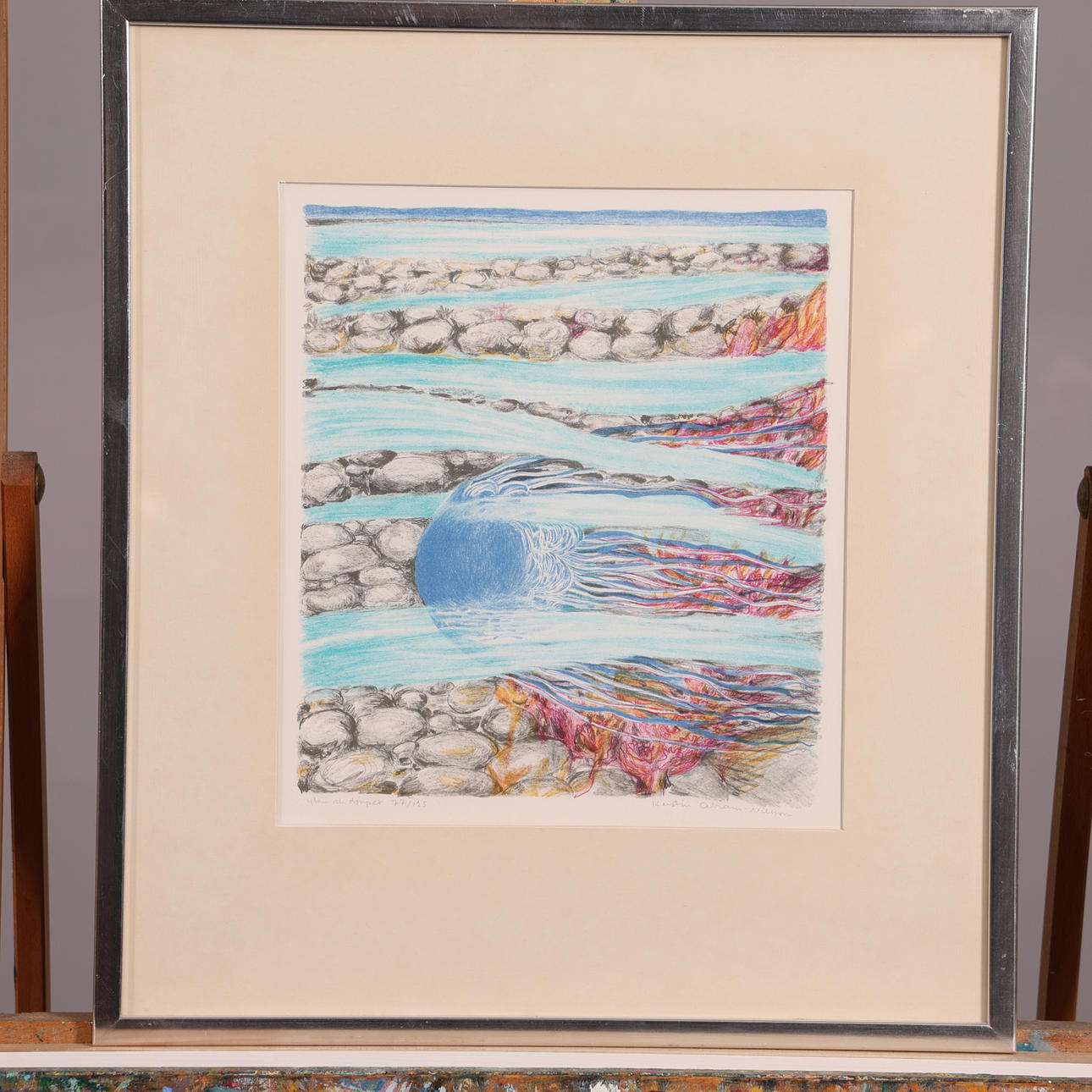 KERSTIN ABRAM NILSSON. LITHOGRAPH signed and numbered.
