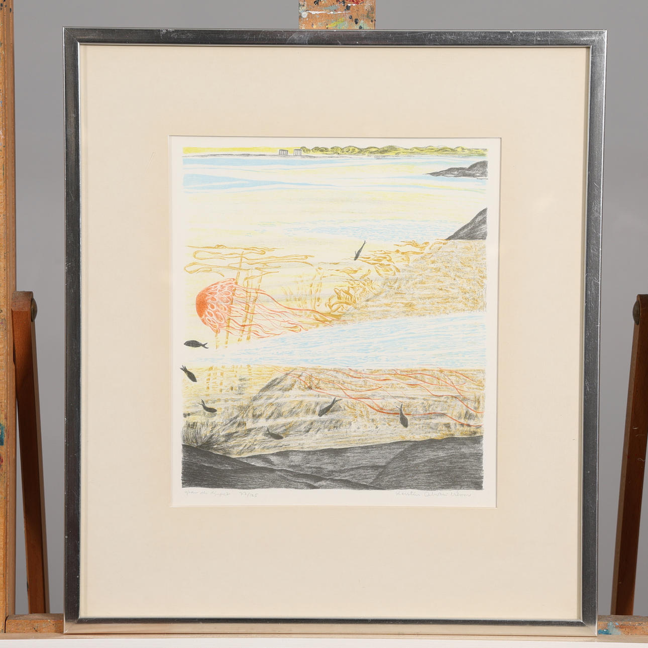 KERSTIN ABRAM NILSSON. LITHOGRAPH signed and numbered.