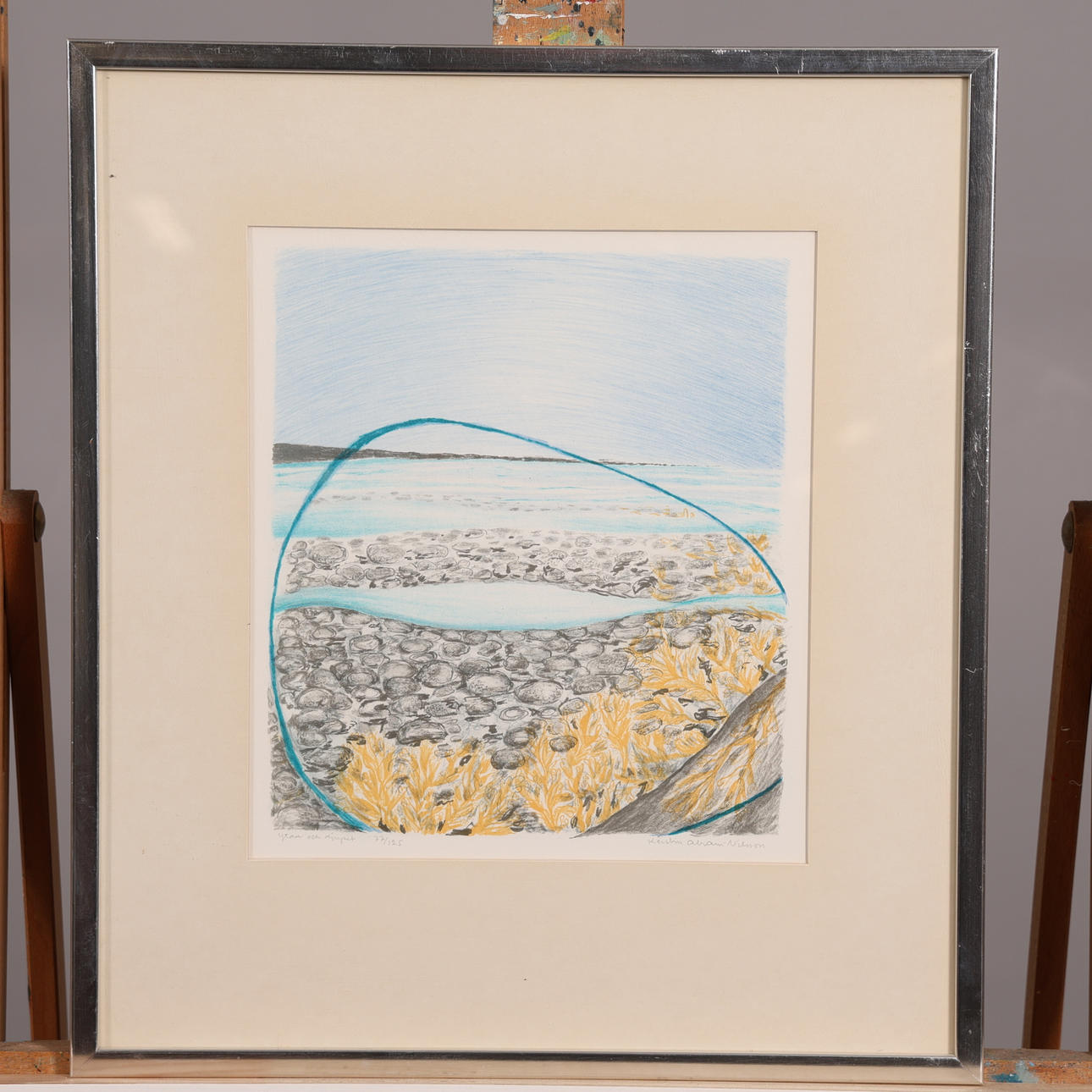 KERSTIN ABRAM NILSSON. LITHOGRAPH signed and numbered.
