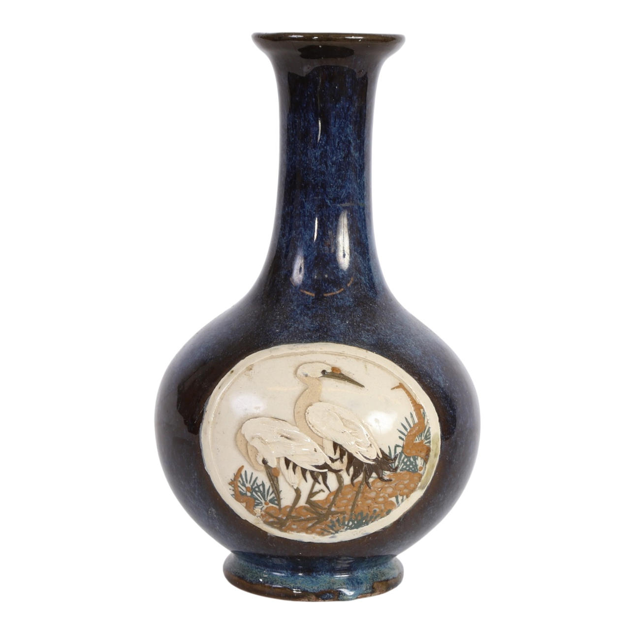 Chinese stoneware vase, late 19th century.