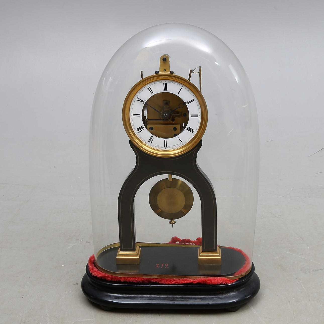 BORDSUR, elektromagnetiskt, Constantin Detouche, Frankrike, 1800-talets andra hälft.