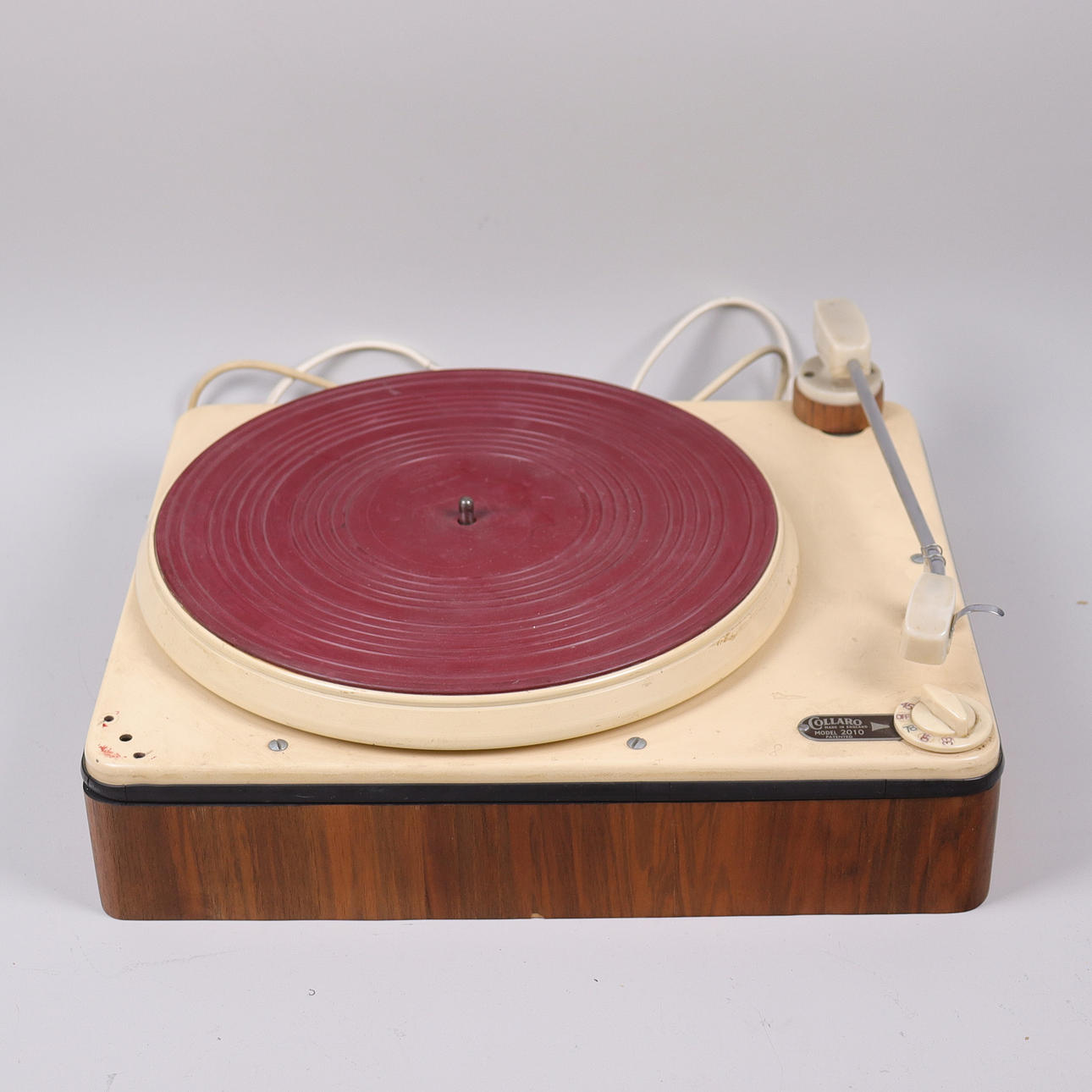 RECORD PLAYER, Collaro, model 2010, 1950s.