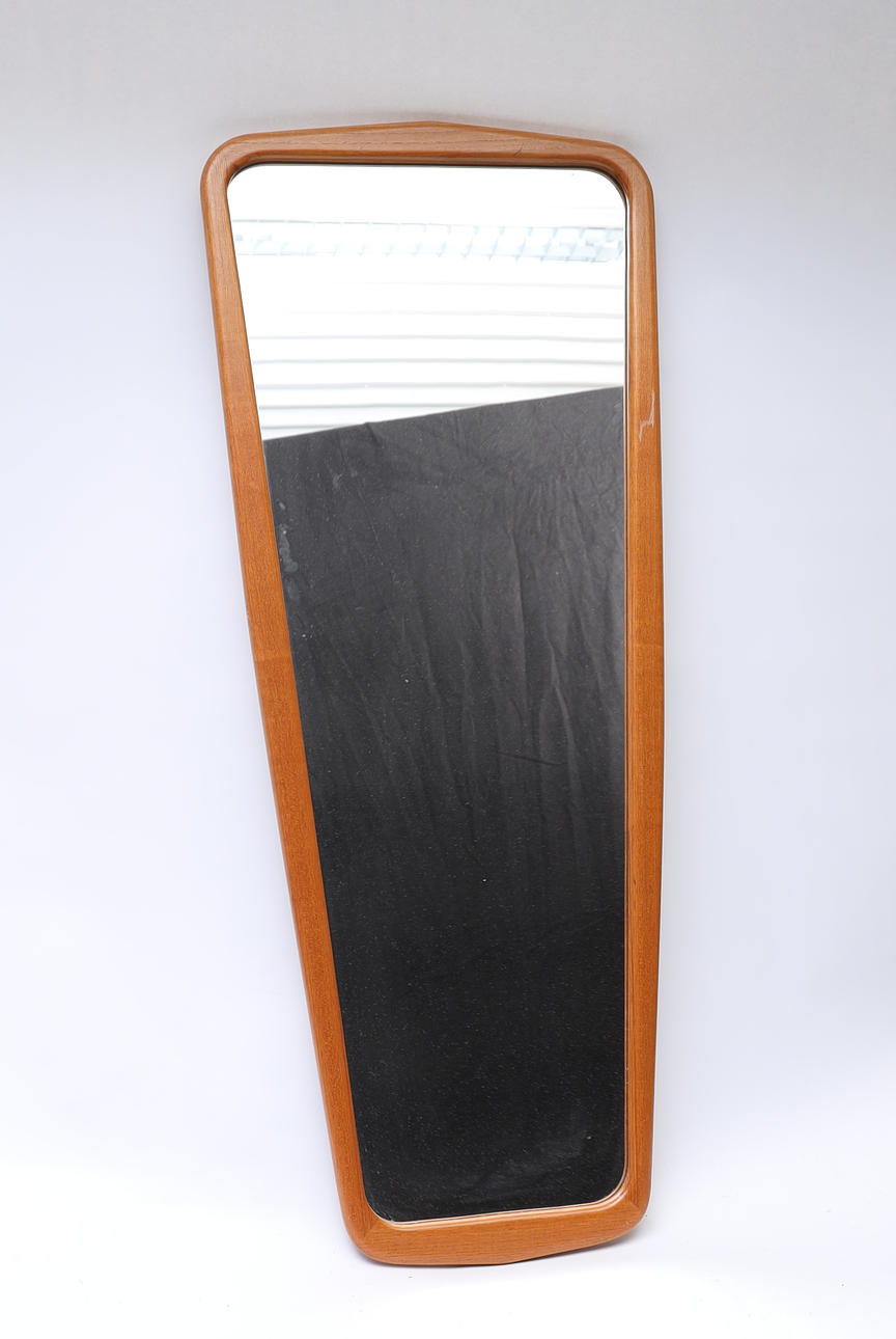 SPEGEL, teak, 1950-1960-tal.