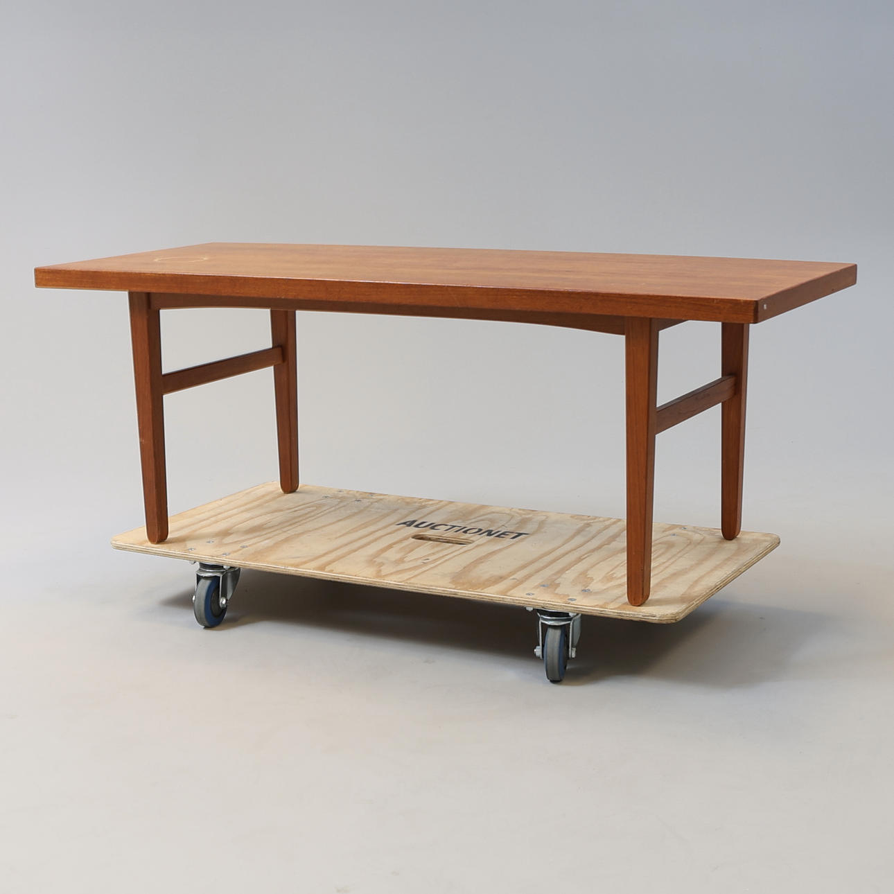 COFFEE TABLE, teak, 20th century.
