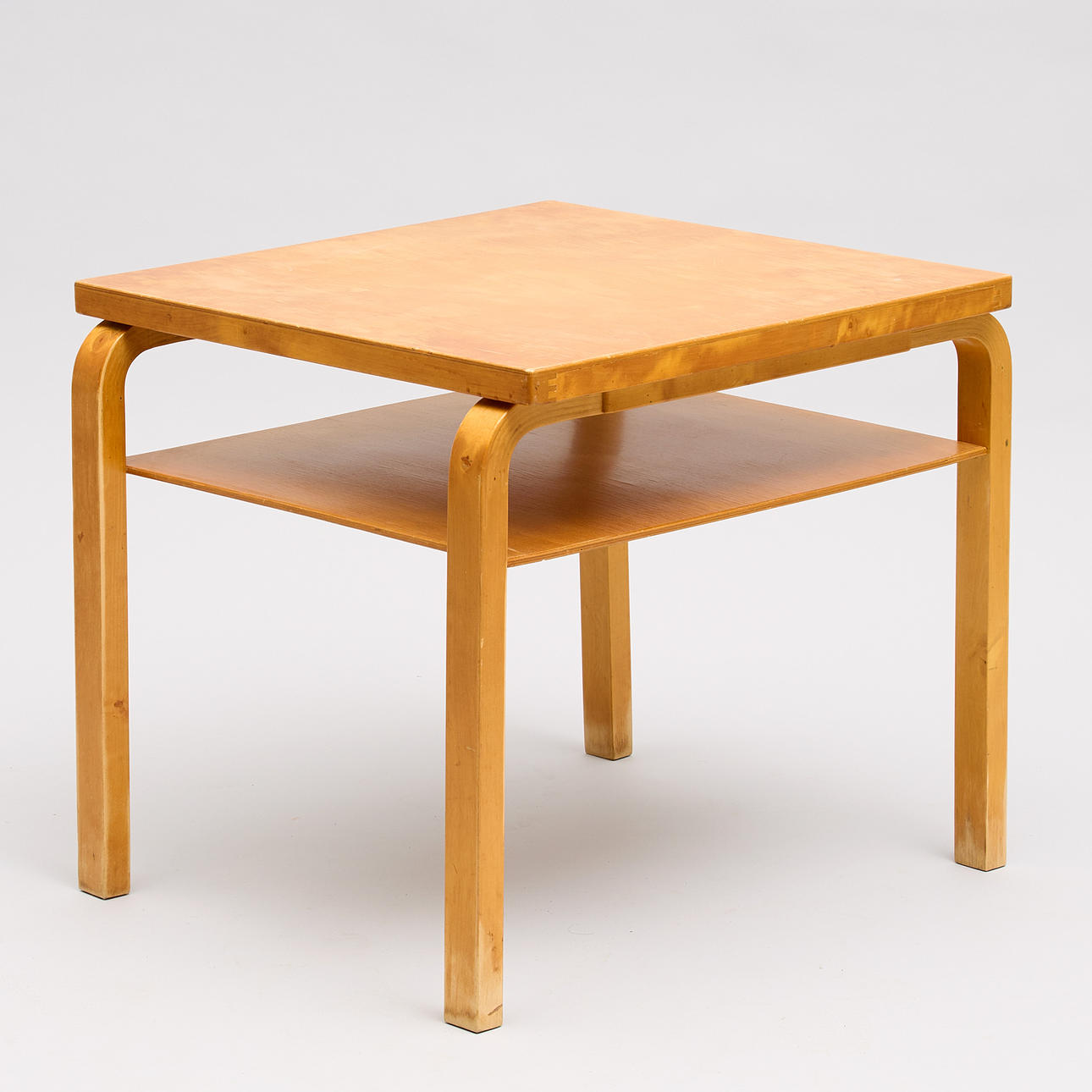 ALVAR AALTO. Side table/Coffee table, 1940s.