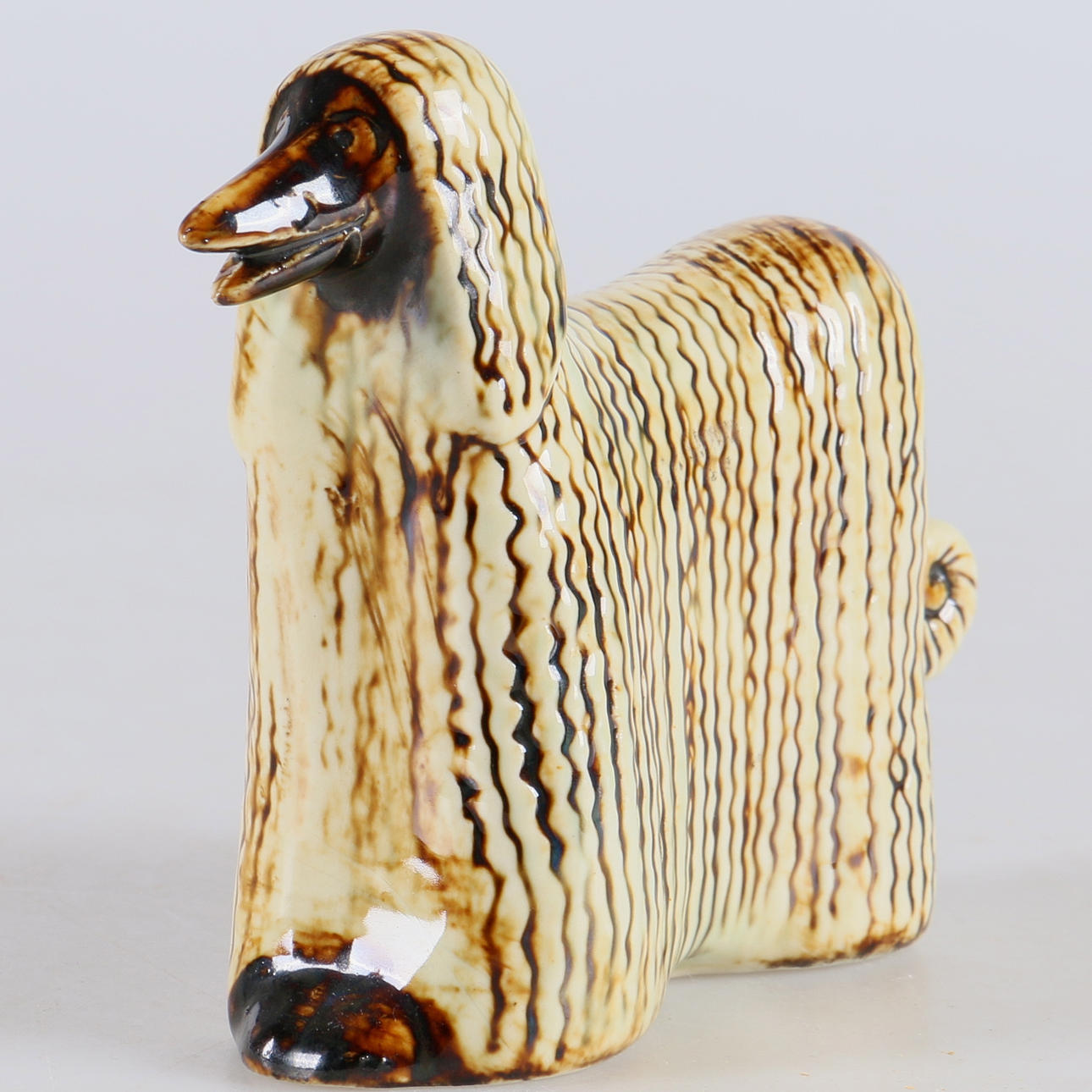 FIGURIN, stengods, "Afghan", Lisa Larson, Gustavsberg, 1900-tal.