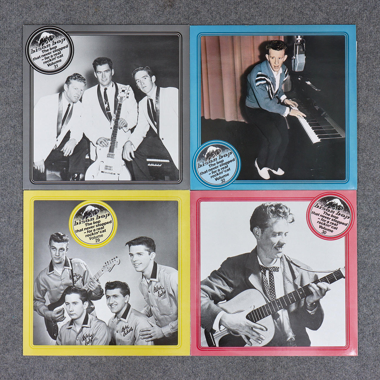 33 LP RECORDS, BISON BOP, VOLUME 0-32.