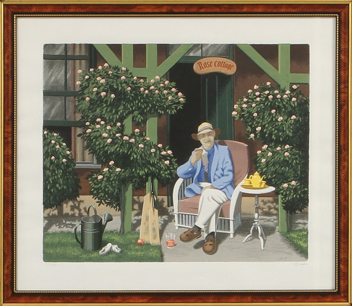 ULF GREDER. färglitgrafi, sign o numr 300/360.