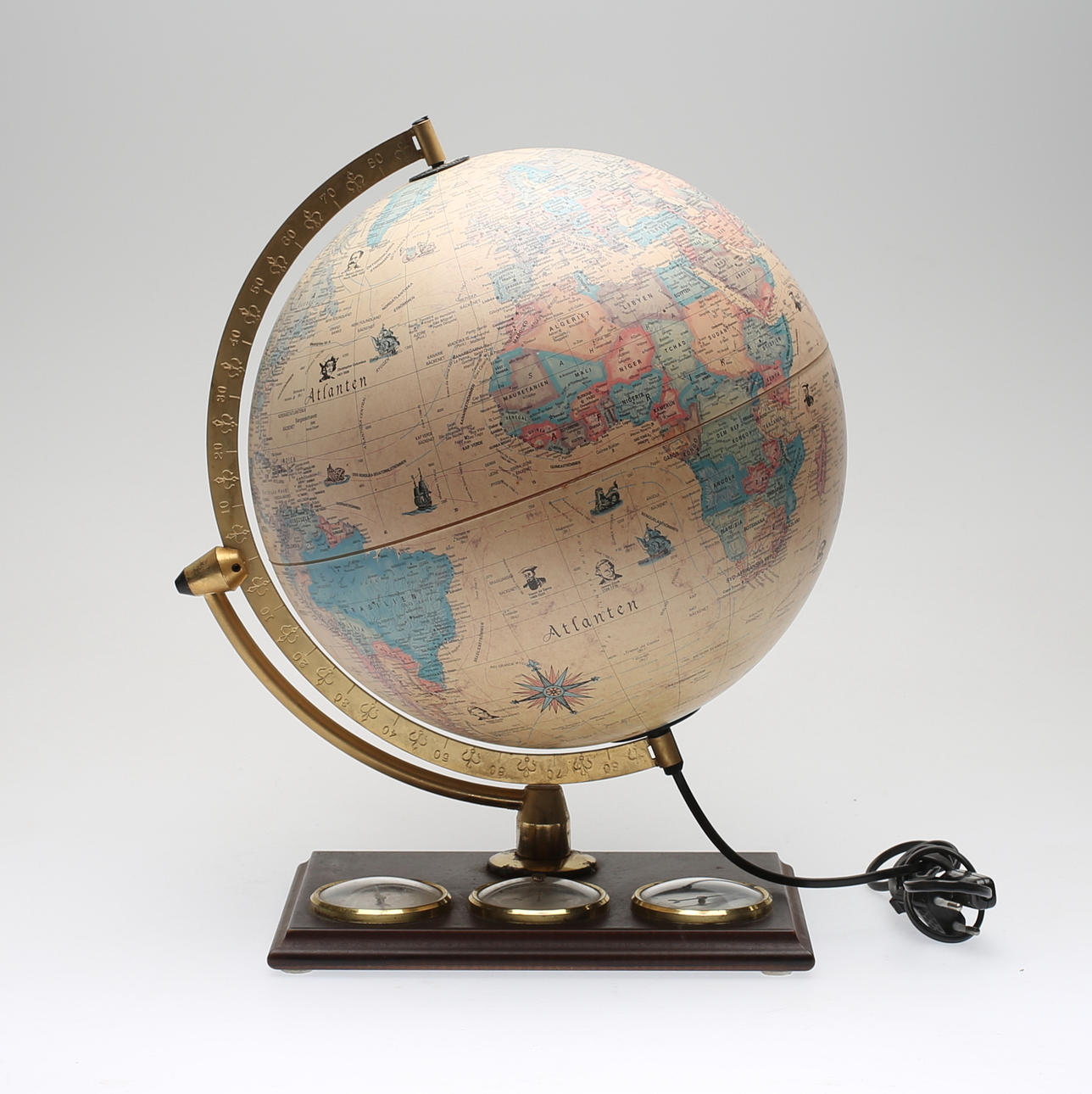 JORDGLOB, "World Antique", Scan Globe, 1900-talets andra hälft.