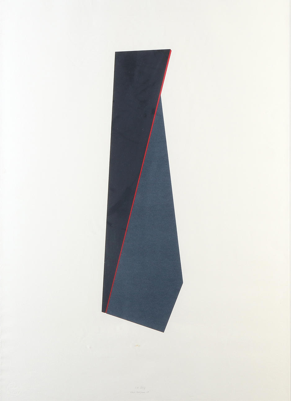 CARL MAGNUS. Serigraph, EA IX/X. Composition. Signed.