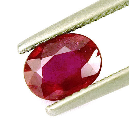 RUBIN 1,52 CT. röd certificete.