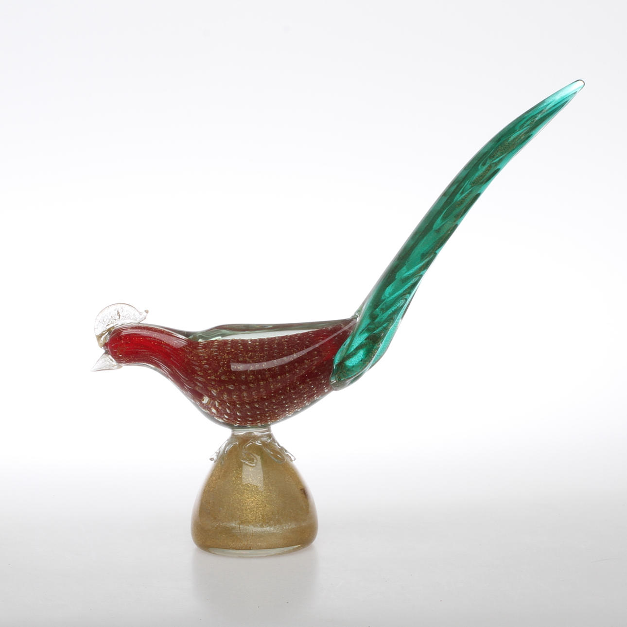 FIGURIN, glas, Murano, 1900-talets andra hälft.