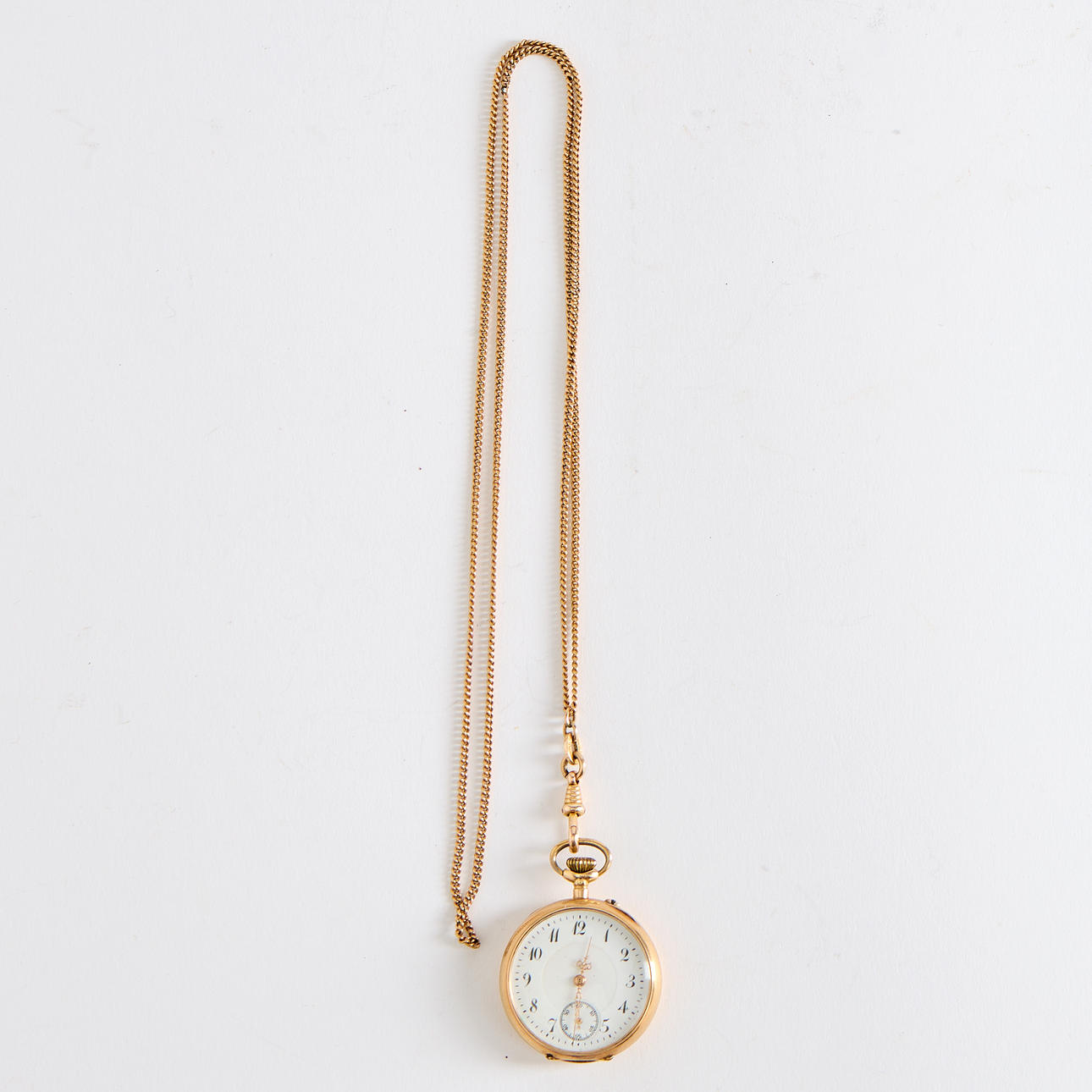 POCKET WATCH, 14K gold.