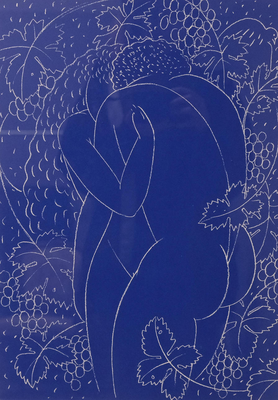 ÅKE ARENHILL. LITHOGRAPH, LOVERS.