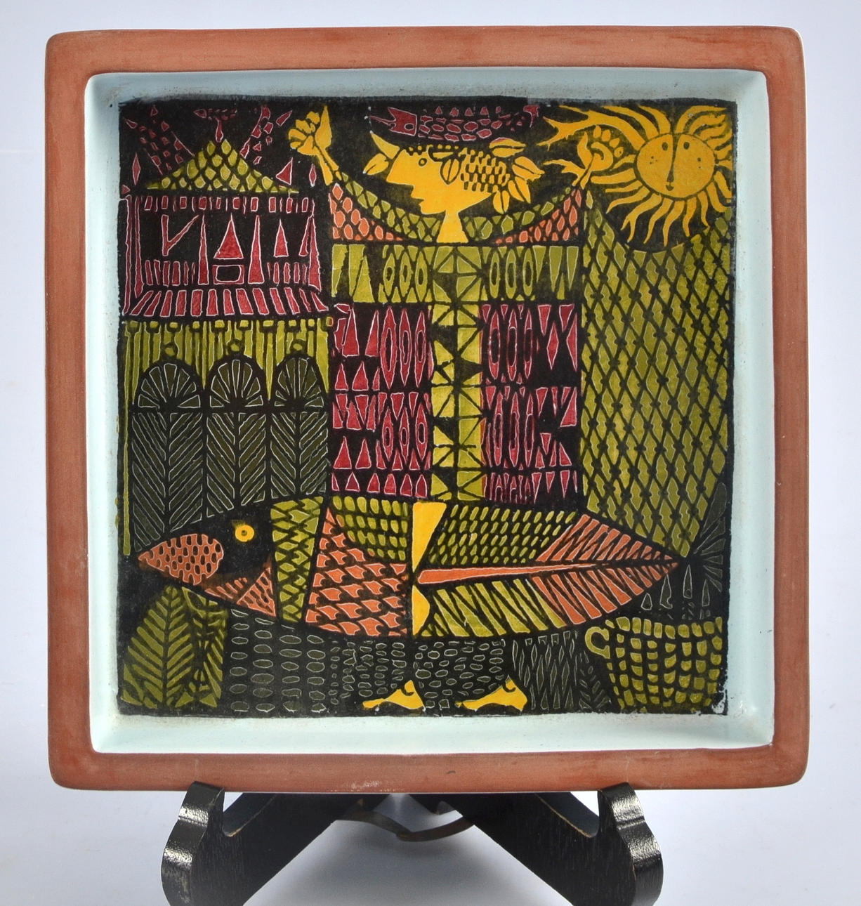 FAT, "Karneval", Stig Lindberg, Gustavsberg.