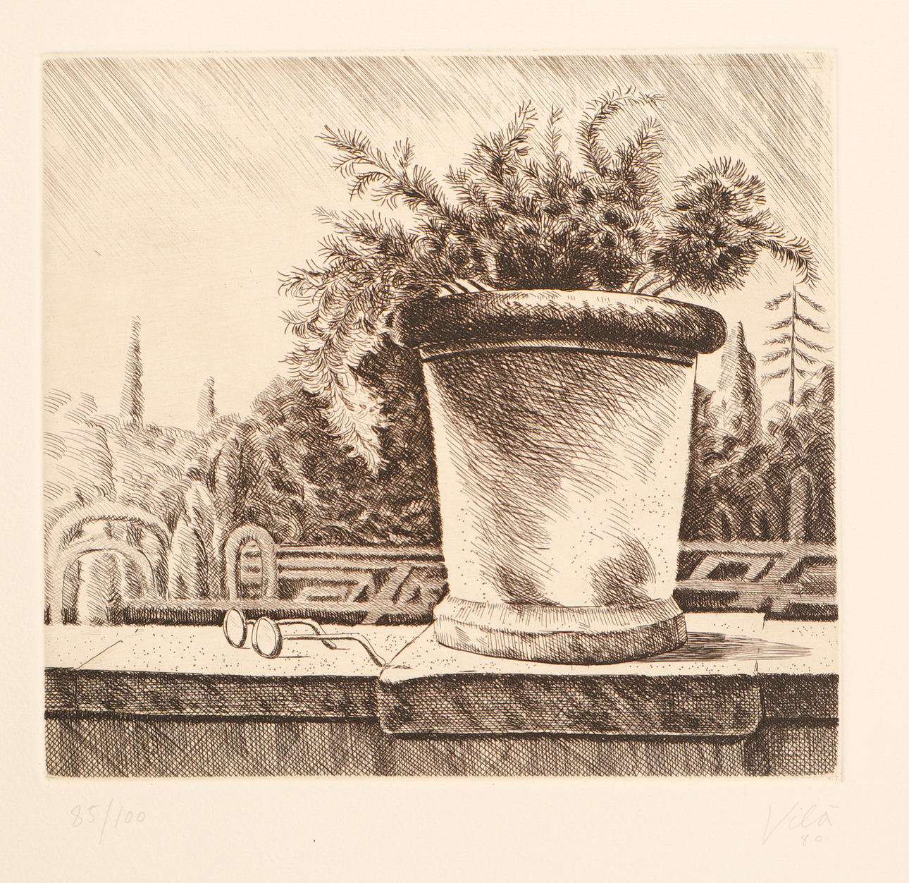 MIQUEL VILÀ. Interior and terrace.