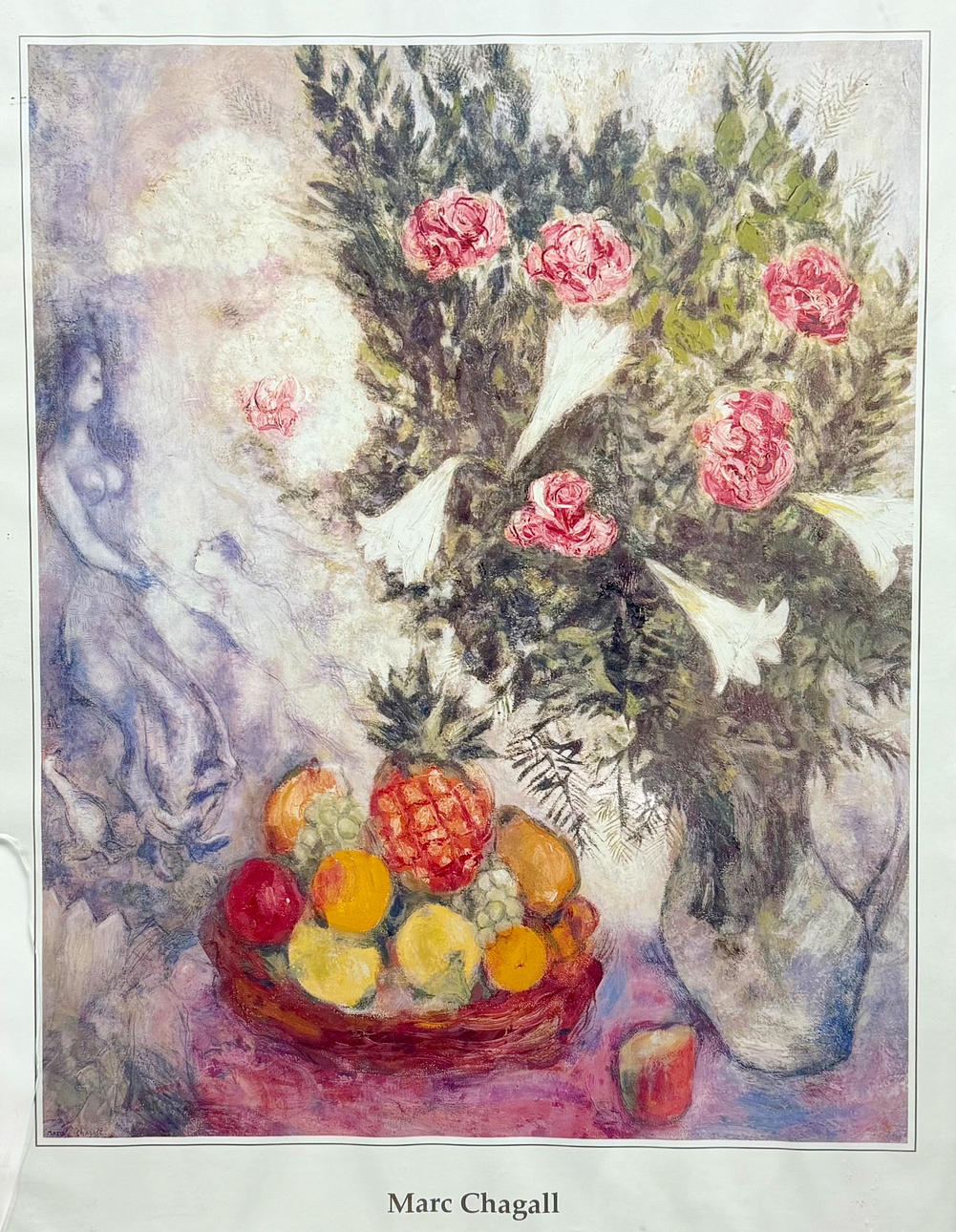 MARC CHAGALL. Poster - print.