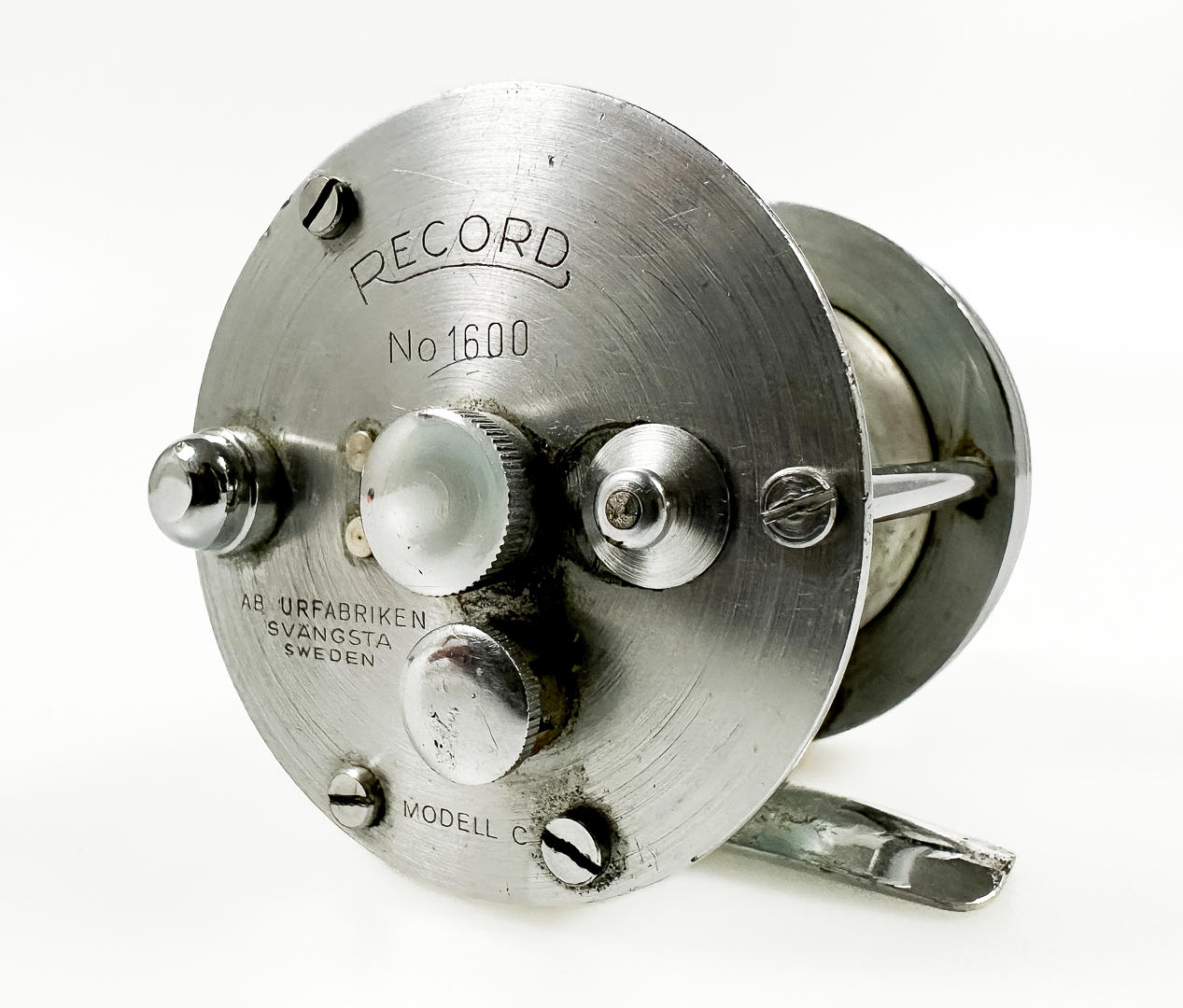 FISHING REEL, Record 1600, model C, 20th century. Collectables