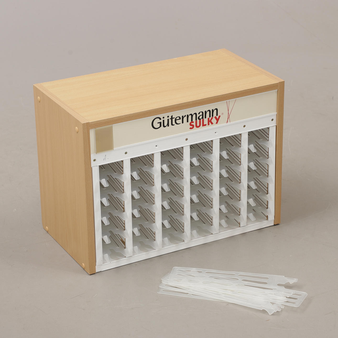 THREAD SPOOL RACK, Gütermann Sulky, 1980s.