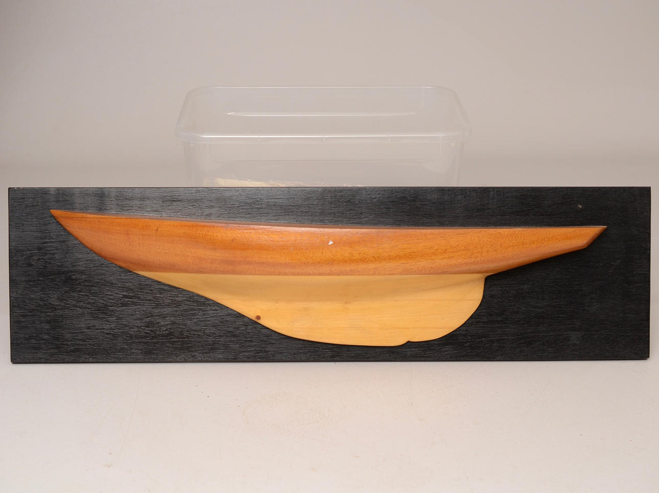 BÅTMODELL, halvmodell.