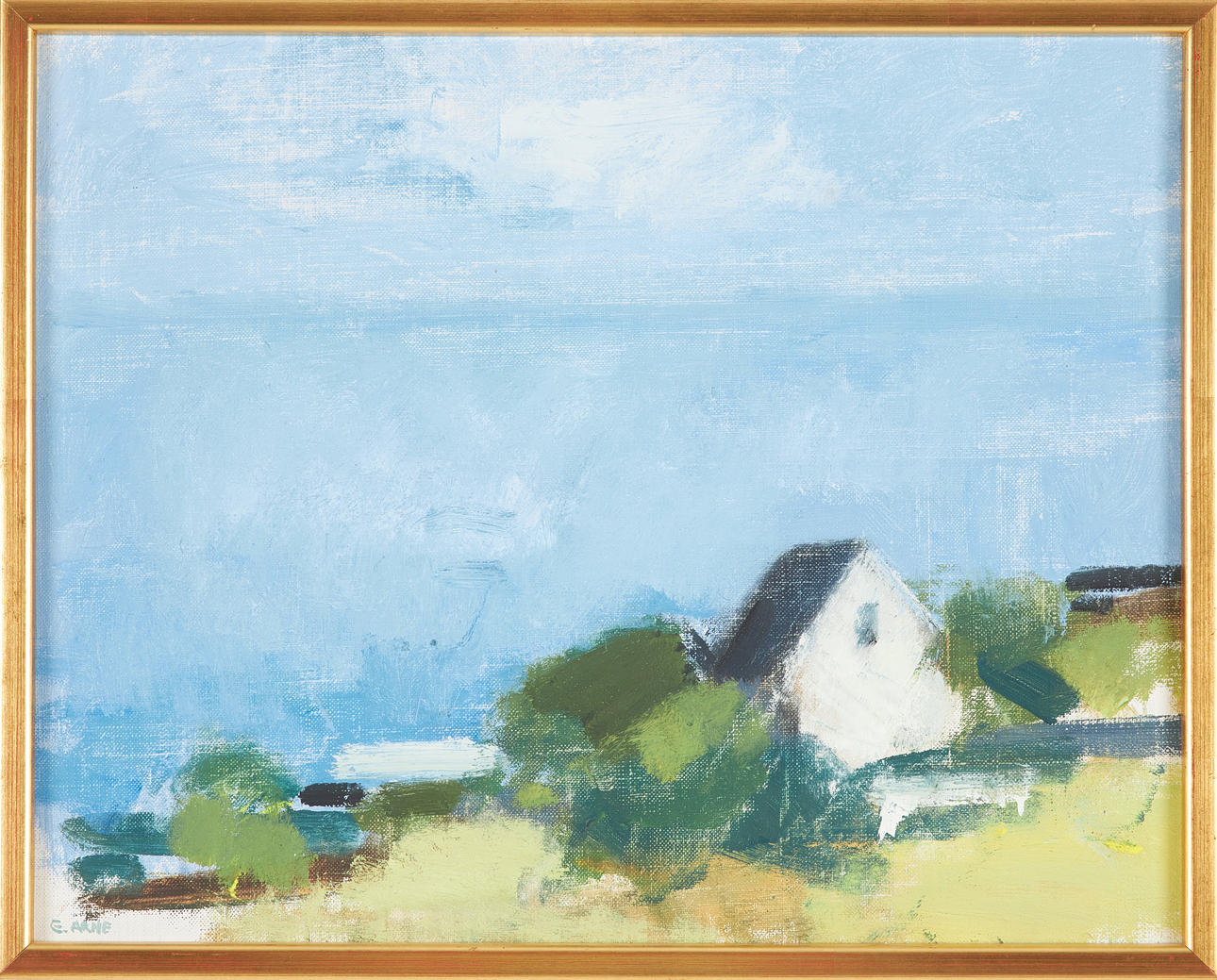 GUSTAV ARNE. Scanian landscape, oil on canvas, signed. Art - Paintings ...