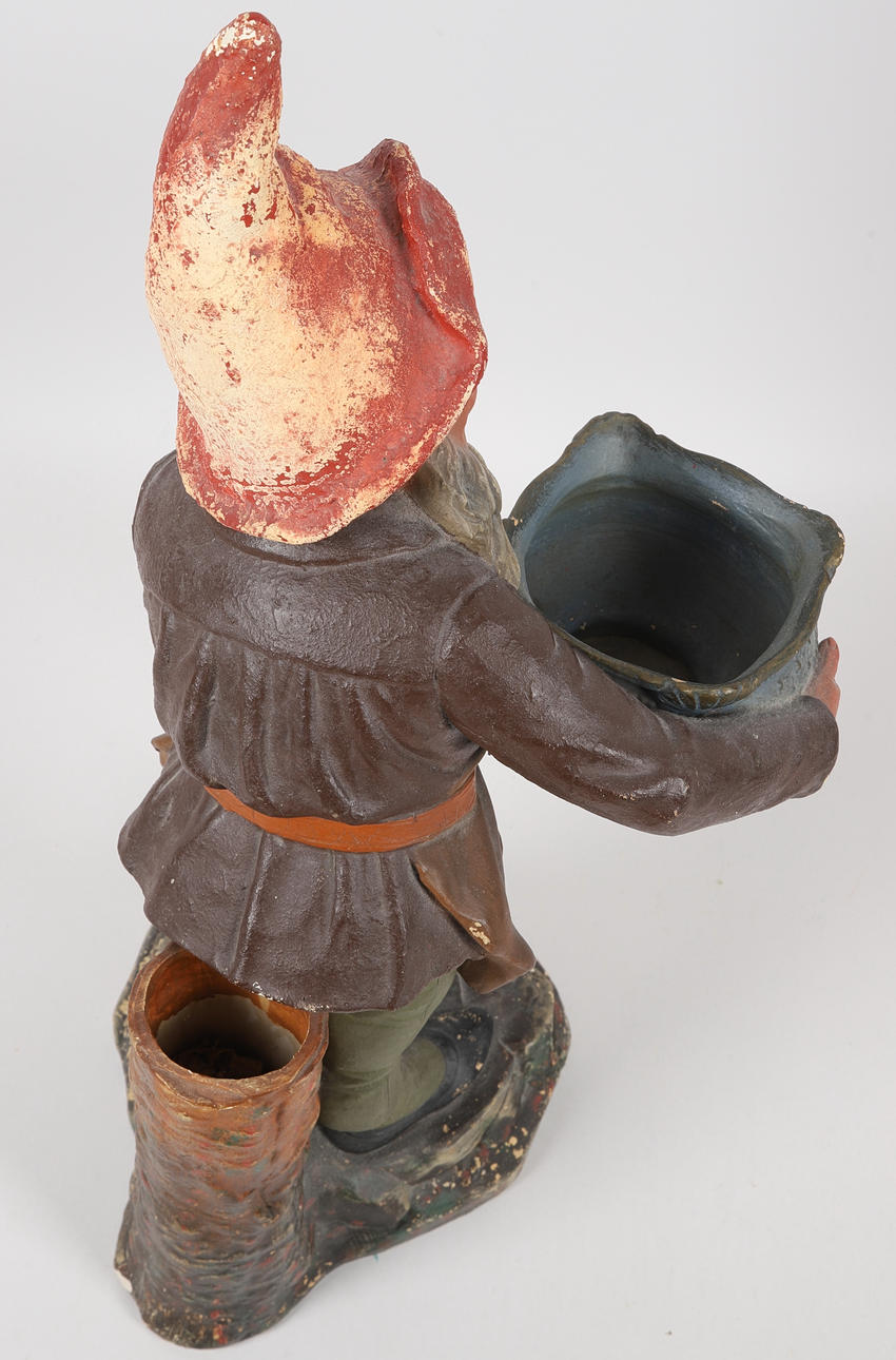 GNOME, ceramic, possibly Heissner, first half of the 20th century