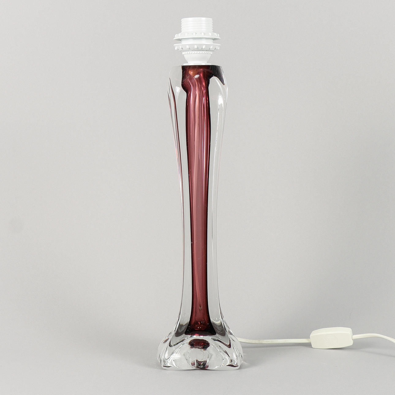 LAMP BASE art glass, Flygsfors.