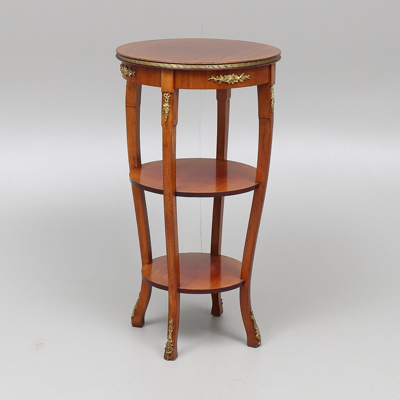 LAMPBORD, med 2 hyllor, empirstil, 1800/1900-tal.