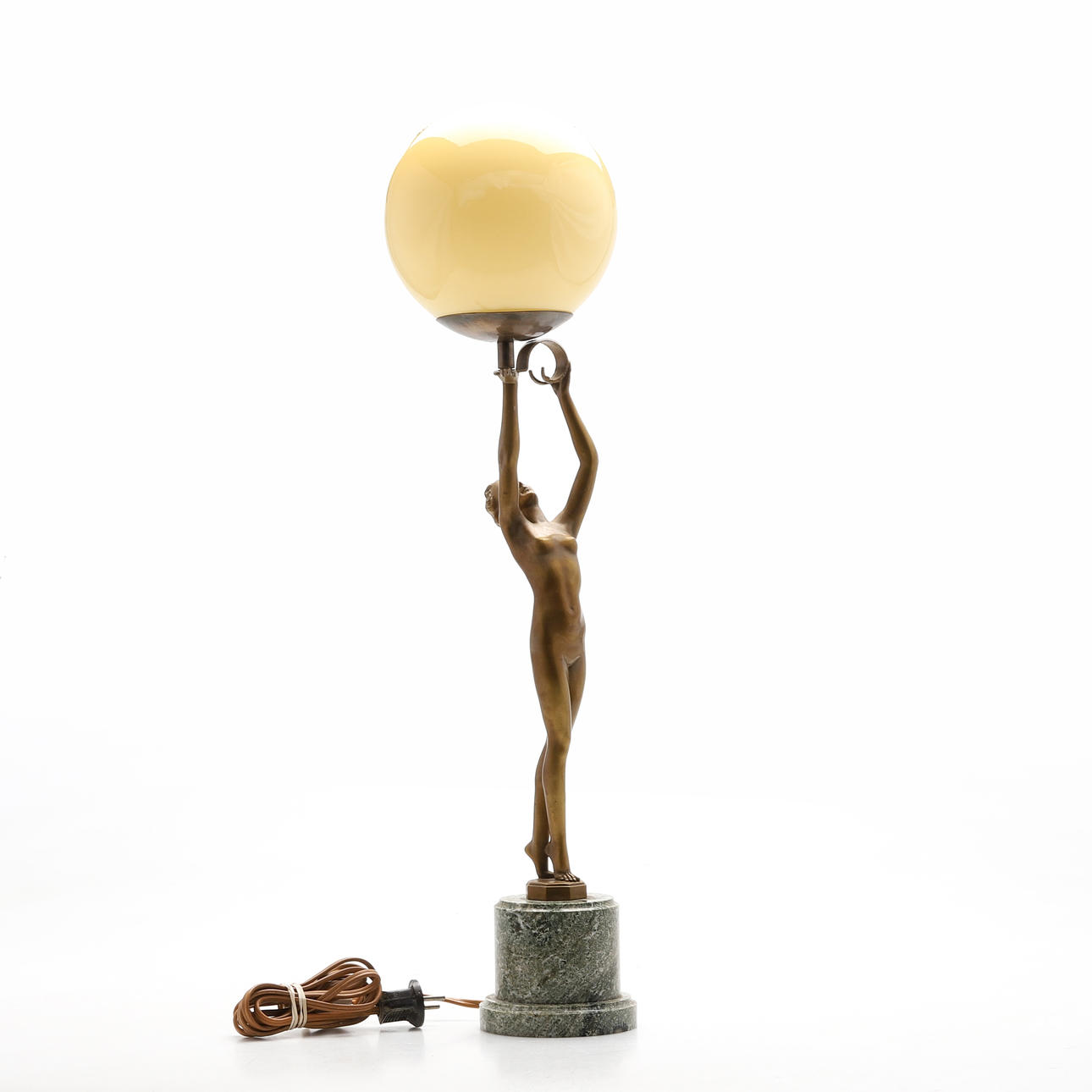 TABLE LAMP, Art Deco style, mid-20th century.