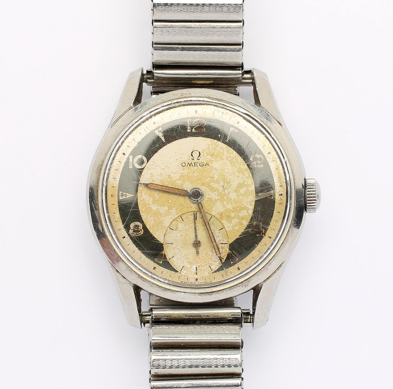 RANNEKELLO, teräs, Omega, 1940/50-luku.