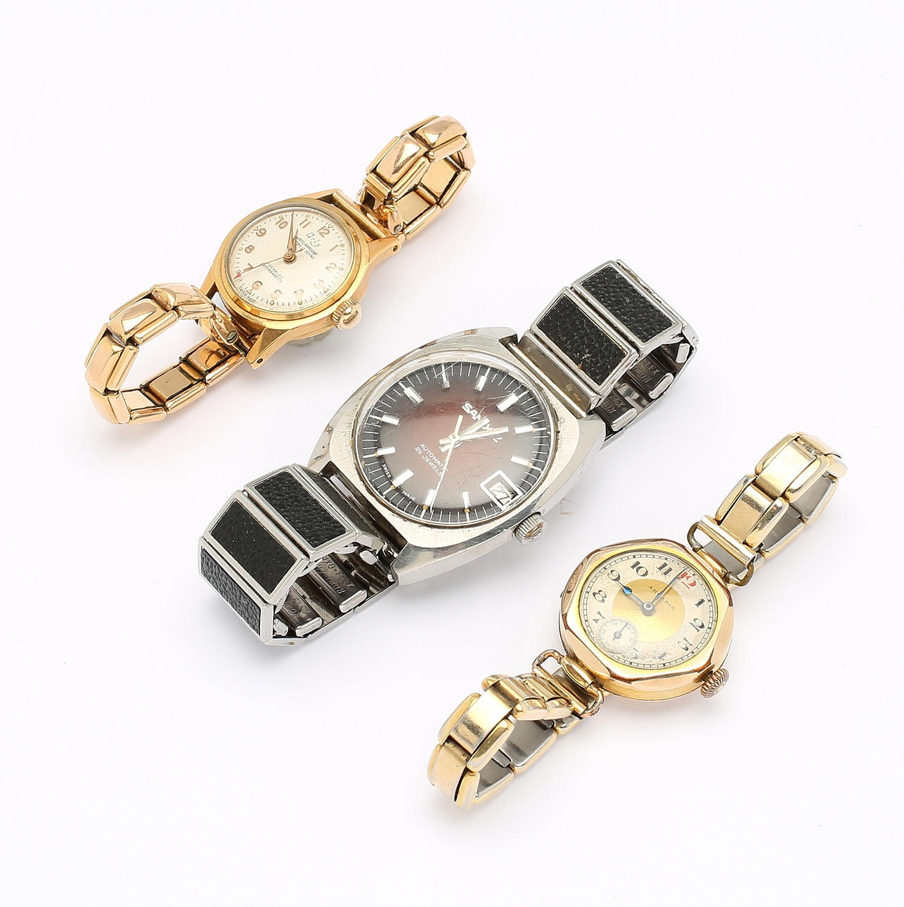 ARMBANDSUR, 3 st, bla Sandoz.